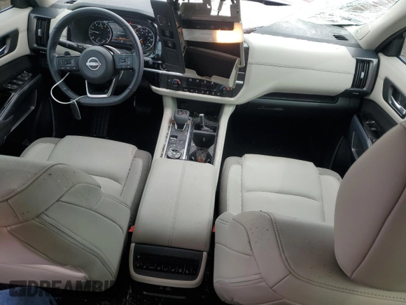 2025 Nissan Pathfinder SL with VIN 5N1DR3CD4SC214039, listed as a Copart auction lot 51912285 with 2,791 mi miles and Salvage title. Bid and sale history available at DreamBid. Image 8.