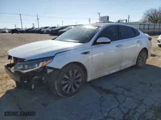 2016 Kia Optima EX with VIN 5XXGU4L33GG091144, listed as a Copart auction lot 43603885 with 132,522 mi miles and Salvage Title. Bid and sale history available at carsss.com. Image 1.