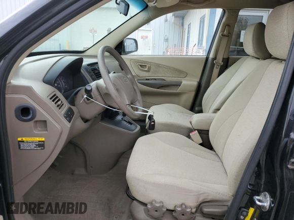 2008 Hyundai Tucson GLS with VIN KM8JM12B58U912894, listed as a Copart auction lot 75886774 with 100,089 mi miles and Salvage Title. Bid and sale history available at carsss.com. Image 7.