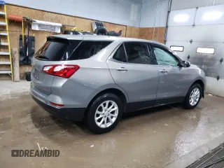 2018 Chevrolet Equinox LT with VIN 3GNAXSEV3JL115400, listed as a Copart auction lot 50221625 with 107,210 mi miles and Clean Title. Bid and sale history available at DreamBid. Image 3.