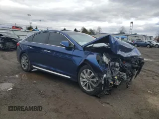 2016 Hyundai Sonata Sport with VIN 5NPE34AF8GH331381, listed as a Copart auction lot 48111485 with Not Provided miles and Salvage Title. Bid and sale history available at DreamBid. Image 4.