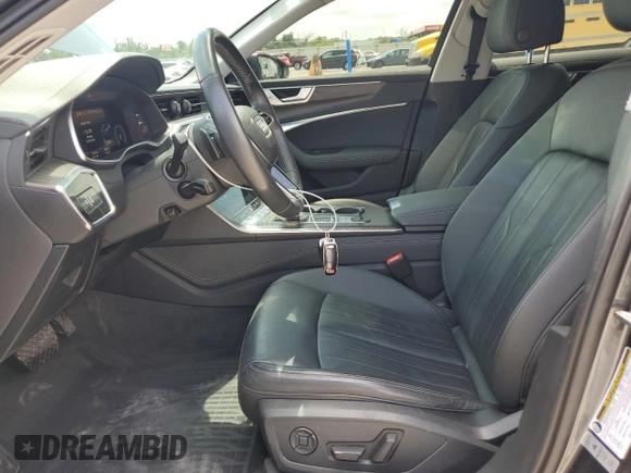 2019 Audi A6 Premium Plus with VIN WAUL2AF25KN091887, listed as a Copart auction lot 61191015 with 87,335 mi miles and Non repairable. Bid and sale history available at DreamBid. Image 7.