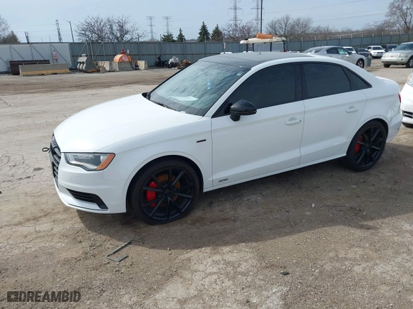 2016 Audi A3 2.0T Premium with VIN WAUB8GFF0G1061582, listed as a IAAI auction lot 41821780 with 94,340 mi miles. Bid and sale history available at carsss.com. Image 17.