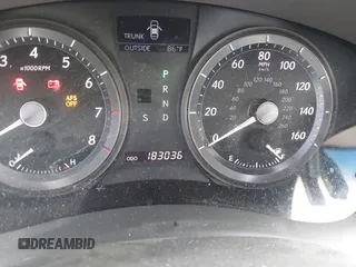 2007 Lexus ES 330 with VIN JTHBJ46G872003596, listed as a IAAI auction lot 42030486 with 183,036 mi miles and . Bid and sale history available at carsss.com. Image 7.