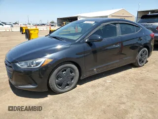 2017 Hyundai Elantra SE with VIN KMHD74LFXHU091329, listed as a Copart auction lot 60305065 with 76,018 mi miles and Salvage title. Bid and sale history available at DreamBid. Image 1.