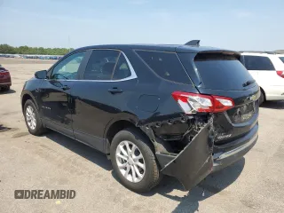 2021 Chevrolet Equinox LT with VIN 3GNAXUEV2ML306581, listed as a Copart auction lot 60613455 with 36,272 mi miles and Salvage title. Bid and sale history available at DreamBid. Image 2.