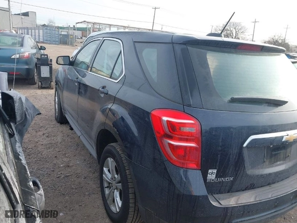 2017 Chevrolet Equinox LS with VIN 2GNALBEK9H1614232, listed as a IAAI auction lot 41277439 with 48,953 mi miles. Bid and sale history available at carsss.com. Image 3.