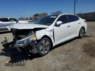 2017 Kia Optima EX with VIN KNAGV4LD5H5009147, listed as a Copart auction lot 50240195 with 79,860 mi miles and Salvage title. Bid and sale history available at DreamBid. Image 1.