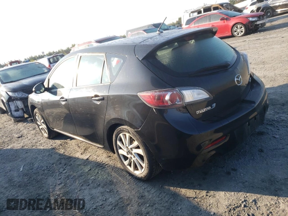 2013 Mazda 3 GX with VIN JM1BL1KF3D1785279, listed as a Copart auction lot 71154424 with 162,059 mi miles and Salvage Title. Bid and sale history available at carsss.com. Image 2.