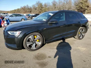 2022 Audi e-tron Premium Plus with VIN WA1LAAGE6NB011995, listed as a Copart auction lot 79461004 with 28,638 mi miles and Salvage Title. Bid and sale history available at carsss.com. Image 1.