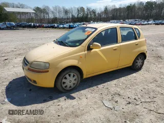 2004 Chevrolet Aveo LS with VIN KL1TJ62644B194287, listed as a Copart auction lot 50257095 with 186,191 mi miles and Clean Title. Bid and sale history available at DreamBid. Image 1.