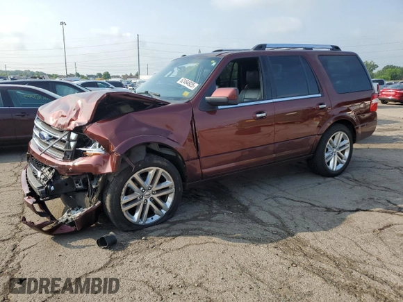 2016 Ford Expedition Limited z VIN 1FMJU2AT9GEF37486, wystawiony jako Copart lot #62494925 z przebiegiem 108 442 mil mil oraz Czysty tytuł • Clean title. Historia ofert i sprzedaży dostępna na DreamBid. Obrazek 1.
