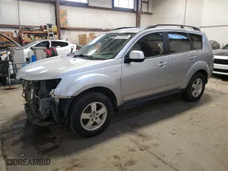 2009 Mitsubishi Outlander XLS with VIN JA4MT31X99Z606843, listed as a Copart auction lot 42054525 with 202,293 mi miles and Salvage Title. Bid and sale history available at carsss.com. Image 1.