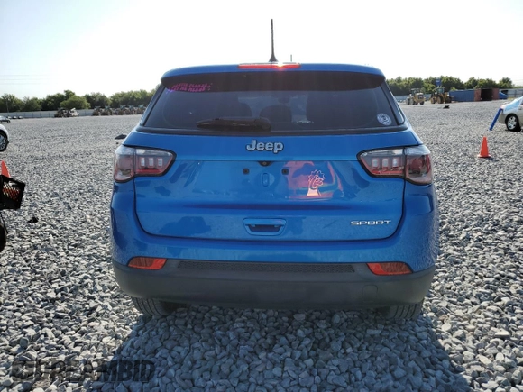 2019 Jeep Compass Sport с VIN 3C4NJCAB3KT711721, выставлен на аукционе Copart как лот 53407345 с пробегом 57 144 миль миль и На запчасти • Non repairable. История ставок и продаж доступна на DreamBid. Изображение 6.