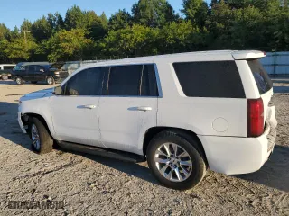 2015 Chevrolet Tahoe Commercial with VIN 1GNSK2ECXFR695889, listed as a Copart auction lot 74369994 with 196,209 mi miles and Salvage Title. Bid and sale history available at carsss.com. Image 2.