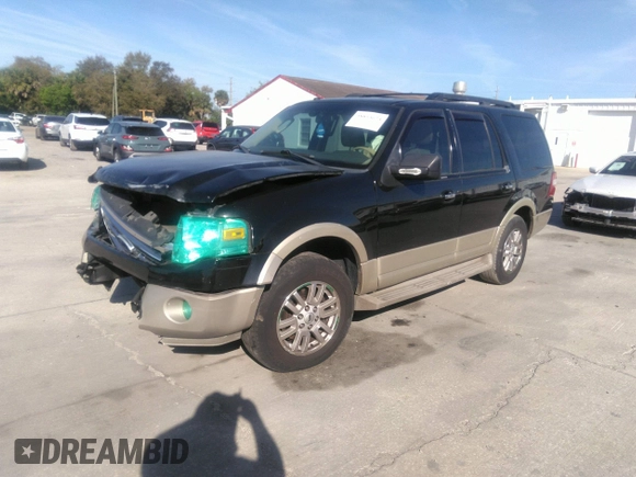 2010 Ford Expedition Eddie Bauer with VIN 1FMJU1H55AEB72829, listed as a IAAI auction lot 38853624 with 199,085 mi miles and . Bid and sale history available at DreamBid. Image 2.