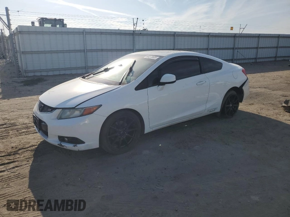 2012 Honda Civic Si with VIN 2HGFG4A58CH701393, listed as a Copart auction lot 60273605 with Not provided miles and Salvage title. Bid and sale history available at DreamBid. Image 1.