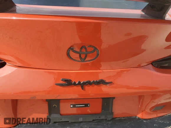 2024 Toyota Supra 3.0 with VIN WZ1DB0G06RW065738, listed as a Copart auction lot 44949385 with 2,633 mi miles and Salvage title. Bid and sale history available at DreamBid. Image 10.