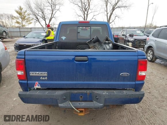 2009 Ford Ranger XLT with VIN 1FTZR45E99PA02617, listed as a IAAI auction lot 41508620 with 127,331 mi miles. Bid and sale history available at carsss.com. Image 17.