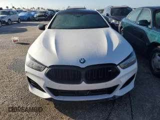 2024 BMW 8 Series M850i with VIN WBAGV8C06RCR92096, listed as a Copart auction lot 75088224 with 0 mi miles and Non Repairable. Bid and sale history available at carsss.com. Image 5.