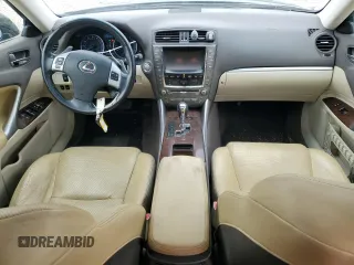 2012 Lexus IS 250 with VIN JTHBF5C21C5163117, listed as a Copart auction lot 54018855 with 302,617 mi miles and Clean title. Bid and sale history available at DreamBid. Image 8.