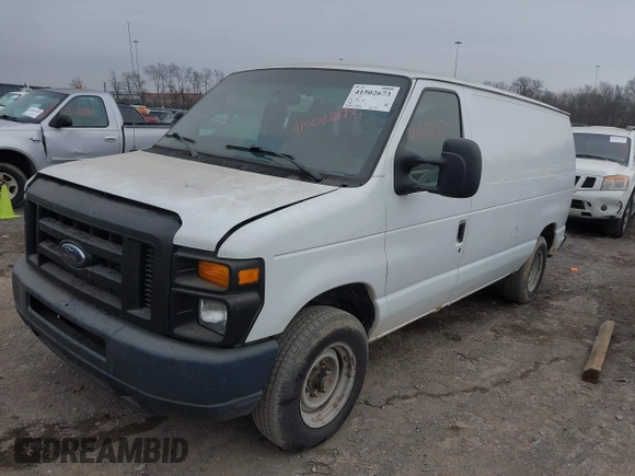 2009 Ford Econoline Cargo Commercial with VIN 1FTNE14W09DA93314, listed as a IAAI auction lot 41502673 with 251,052 mi miles and . Bid and sale history available at DreamBid. Image 2.