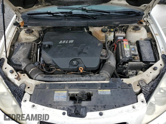 2008 Pontiac G6 GT with VIN 1G2ZH57N984228537, listed as a Copart auction lot 60883665 with 194,513 mi miles and Salvage title. Bid and sale history available at DreamBid. Image 11.