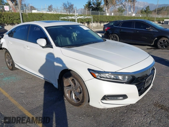 2019 Honda Accord EX-L with VIN 1HGCV2F59KA009999, listed as a IAAI auction lot 41391448 with 95,466 mi miles and . Bid and sale history available at DreamBid. Image 1.