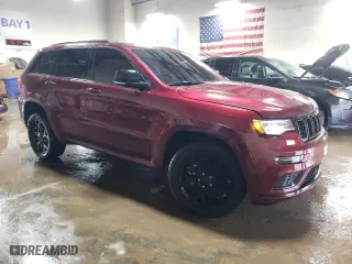 2021 Jeep Grand Cherokee Limited X with VIN 1C4RJFBT4MC767014, listed as a Copart auction lot 86616274 with 15,121 mi miles and Salvage Title. Bid and sale history available at carsss.com. Image 4.