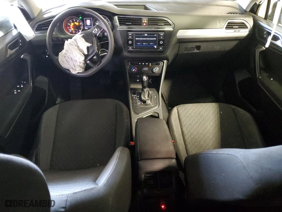 2021 Volkswagen Tiguan S with VIN 3VV1B7AX8MM010816, listed as a Copart auction lot 45718545 with 75,384 mi miles and Salvage Title. Bid and sale history available at carsss.com. Image 8.