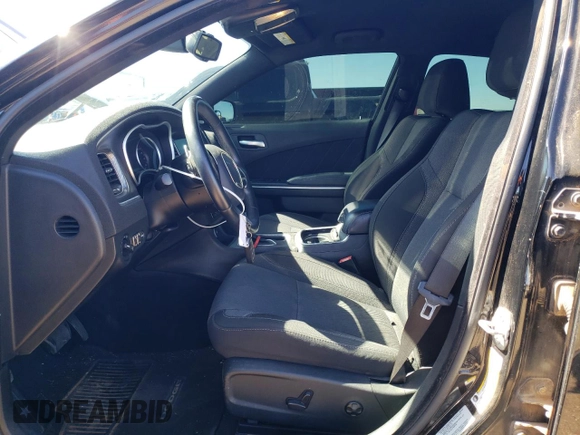 2015 Dodge Charger RT with VIN 2C3CDXCT0FH805909, listed as a Copart auction lot 42612035 with 77,493 mi miles and Salvage title. Bid and sale history available at DreamBid. Image 7.