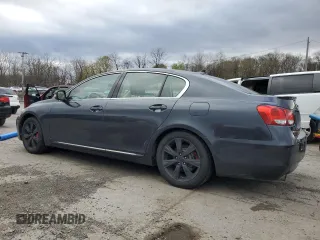 2009 Lexus GS 350 with VIN JTHCE96S390022663, listed as a Copart auction lot 53105095 with 260,044 mi miles and Salvage Title. Bid and sale history available at carsss.com. Image 2.
