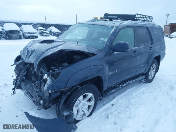 2004 Toyota 4Runner SR5 with VIN JTEBU14R448025269, listed as a IAAI auction lot 41200493 with 211,139 mi miles. Bid and sale history available at carsss.com. Image 17.