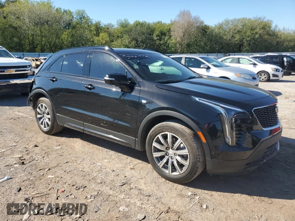 2023 Cadillac XT4 AWD Sport with VIN 1GYFZFR47PF182032, listed as a Copart auction lot 73115084 with 17,895 mi miles and Salvage Title. Bid and sale history available at carsss.com. Image 4.