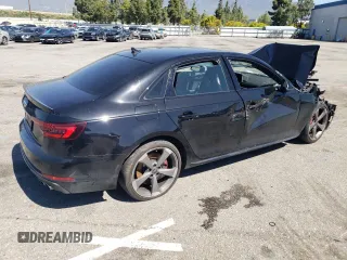 2019 Audi S4 Premium Plus with VIN WAUB4AF44KA111867, listed as a Copart auction lot 49939724 with 0 mi miles. Bid and sale history available at carsss.com. Image 3.