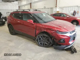 2021 Chevrolet Blazer LT with VIN 3GNKBHRS6MS525754, listed as a Copart auction lot 60869885 with 45,500 mi miles and Non repairable. Bid and sale history available at DreamBid. Image 4.