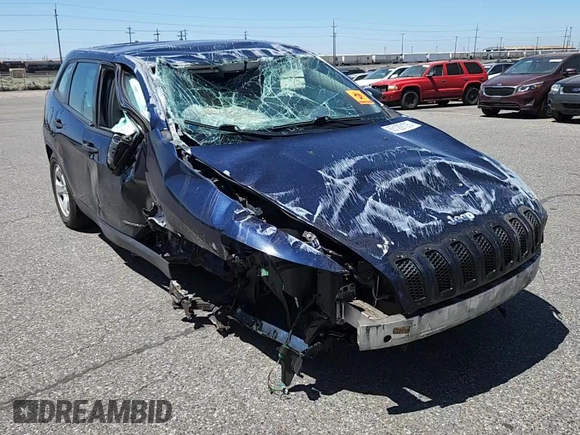 2016 Jeep Cherokee Sport z VIN 1C4PJLAB6GW166690, wystawiony jako Copart lot #63129105 z przebiegiem 164 544 mil mil oraz Szkoda całkowita • Salvage title. Historia ofert i sprzedaży dostępna na DreamBid. Obrazek 13.