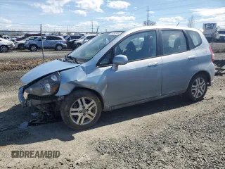 2008 Honda Fit Sport with VIN JHMGD38698S067935, listed as a Copart auction lot 50264995 with 142,268 mi miles and Salvage Title. Bid and sale history available at carsss.com. Image 1.