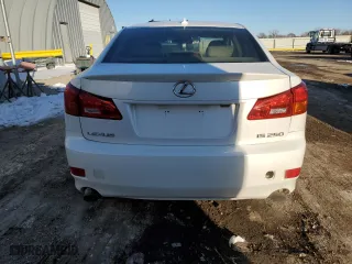 2008 Lexus IS 250 with VIN JTHBK262785072270, listed as a Copart auction lot 46375645 with 197,215 mi miles and Clean Title. Bid and sale history available at carsss.com. Image 6.