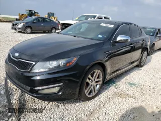 2013 Kia Optima SX with VIN 5XXGR4A64DG198973, listed as a Copart auction lot 51208055 with 128,526 mi miles and Salvage Title. Bid and sale history available at carsss.com. Image 1.
