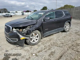 2018 GMC Acadia SLE with VIN 1GKKNKLA3JZ113436, listed as a Copart auction lot 43062855 with 104,192 mi miles and Salvage Title. Bid and sale history available at carsss.com. Image 1.