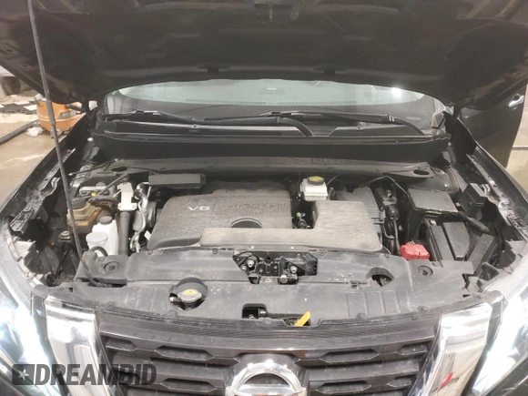 2018 Nissan Pathfinder SL z VIN 5N1DR2MM1JC626412, wystawiony jako Copart lot #88557915 z przebiegiem 62 818 mil mil oraz Szkoda całkowita • Salvage title. Historia ofert i sprzedaży dostępna na DreamBid. Obrazek 12.