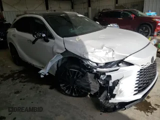 2025 Lexus RX 350h with VIN 2T2BBMCA2SC076015, listed as a Copart auction lot 50081885 with 119 mi miles and Non repairable. Bid and sale history available at DreamBid. Image 4.
