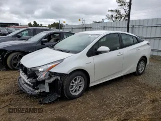 2016 Toyota Prius Two z VIN JTDKBRFU3G3528979, wystawiony jako Copart lot #49180665 z przebiegiem 43 038 mil mil oraz Szkoda całkowita • Salvage title. Historia ofert i sprzedaży dostępna na DreamBid. Obrazek 1.