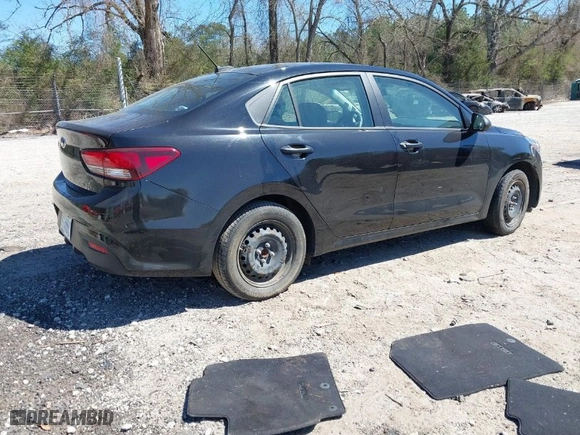 2018 Kia Rio LX with VIN 3KPA24AB5JE067143, listed as a IAAI auction lot 41445449 with 81,616 mi miles. Bid and sale history available at carsss.com. Image 4.