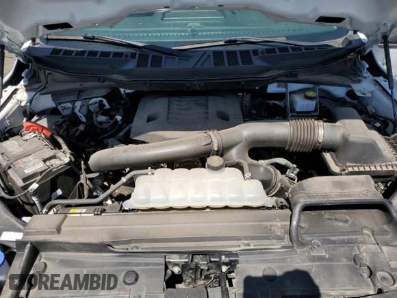 2023 Ford F-150 XL with VIN 1FTFW1E89PKD98613, listed as a Copart auction lot 61860785 with 25,568 mi miles and Salvage title. Bid and sale history available at DreamBid. Image 13.