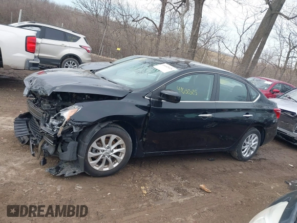 2019 Nissan Sentra SV z VIN 3N1AB7AP9KY389431, wystawiony jako IAAI lot #41652025 z przebiegiem 81 241 mil mil oraz . Historia ofert i sprzedaży dostępna na DreamBid. Obrazek 15.