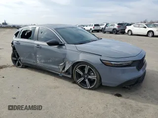 2023 Honda Accord Sport with VIN 1HGCY2F55PA004989, listed as a Copart auction lot 46357515 with 35,093 mi miles and Salvage title. Bid and sale history available at DreamBid. Image 4.