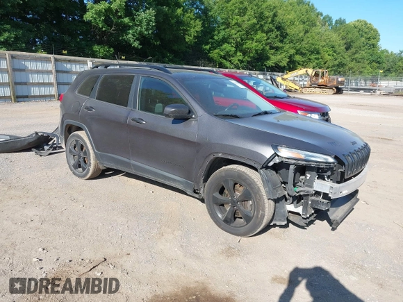 2018 Jeep Cherokee Latitude with VIN 1C4PJMCBXJD597667, listed as a IAAI auction lot 42486786 with 149,081 mi miles and . Bid and sale history available at DreamBid. Image 1.
