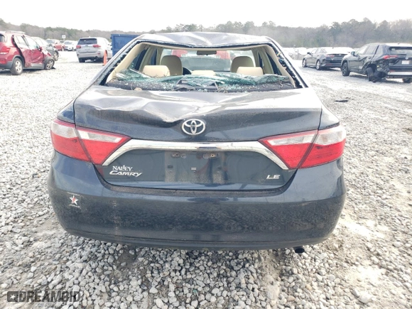 2015 Toyota Camry XLE with VIN 4T1BF1FK8FU487290, listed as a Copart auction lot 44937615 with 51,388 mi miles and Salvage Title. Bid and sale history available at carsss.com. Image 6.